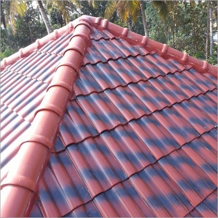 Double Colour Glazed Clay Roof Tiles