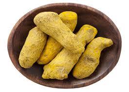 Indian Desi Haldi-Turmeric Finger - 4-7cm Long Yellow Fingers, Horny Fracture | High Curcumin, Aromatic, Bitter Taste, Natural Color