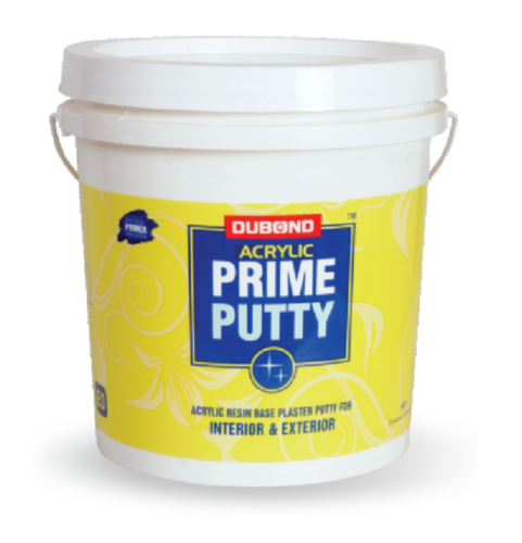 Acrylic Wall Putty - Water Resistant 20kg Bucket Off White Paste - Alkali Resistant Smooth Finish Easy Application Ideal for Indoor & Outdoor Use
