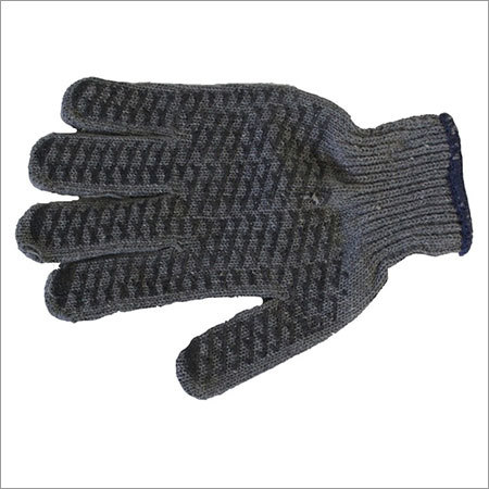Gloves Criss Cross Grey
