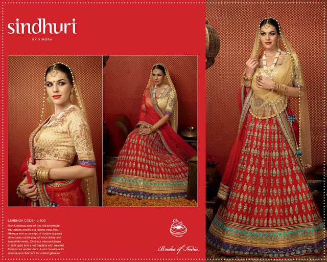 SINDHURI--EXCLUSIVE DESIGNER LEHANGAS