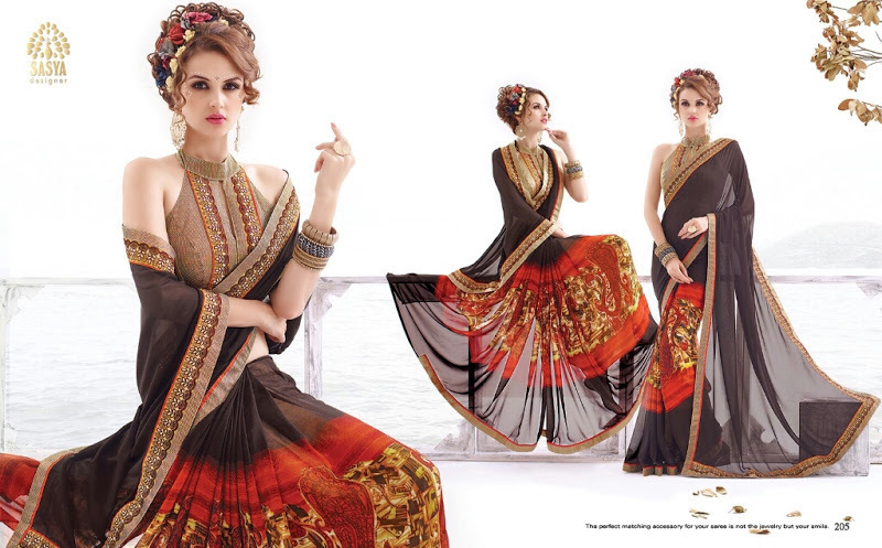 SASYA VOL 2--GEORGETTE DESIGNER SAREES