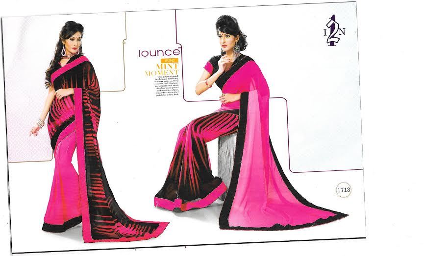 Goergette sarees