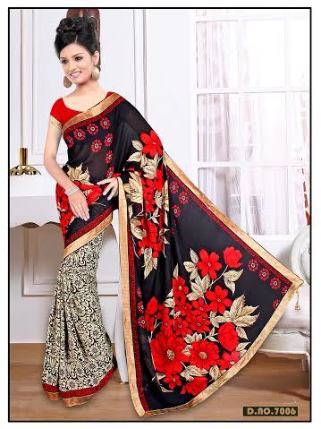 Goergette sarees