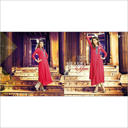 एलटी सियारा--ट्रेंडी जॉर्जेट कुर्तियां