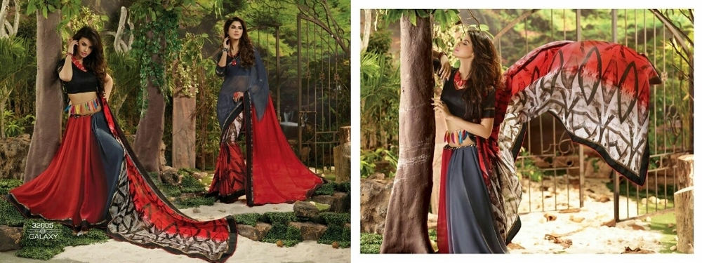 FASHIONISTA 2 IN 1 SAREES