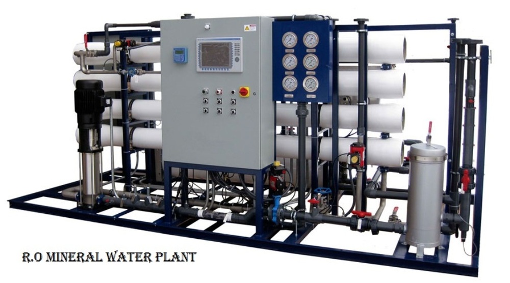 1000 Lph Mineral Water Plant