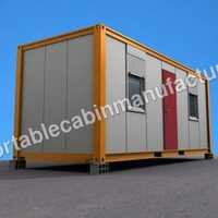 Site Office Container - Premium Quality Material, Portable Design | Corrosion Resistant, Weatherproof Roofing Shed
