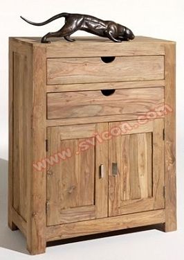 Storage Unit 2 Drawer 2 Door Indoor Furniture