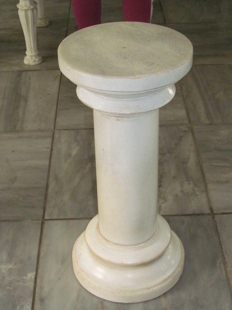White Marble Pillar