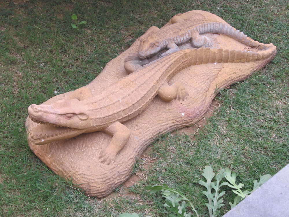 Decorative Sandstone Figure