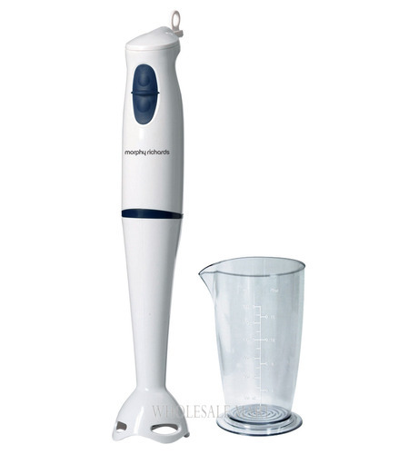 Hand Blender - Plastic And Metal, 38x8cm, 250W, 220V, Variable Speeds, Ergonomic Grip, Quiet Operation