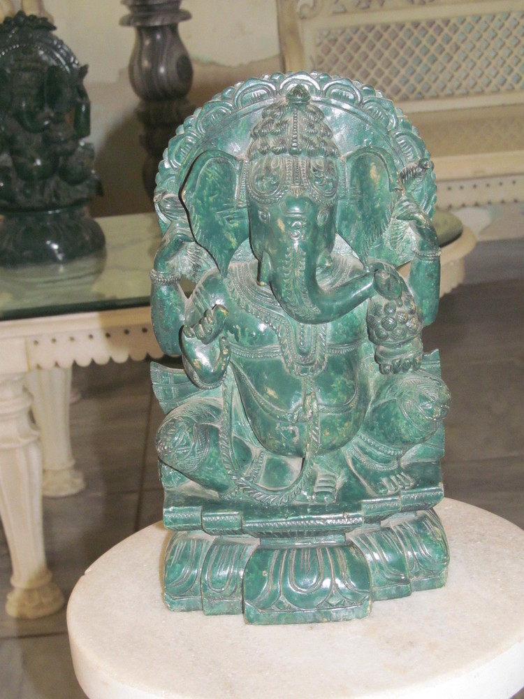 Sculpture Designer Green Marble Statues