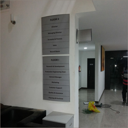 Floor Directory Signage