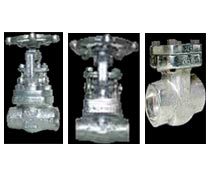 Forged Steel Gate, Globe, Check Valve