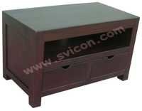 TV/DVD/VCD UNIT WITH 2 DRAWERS