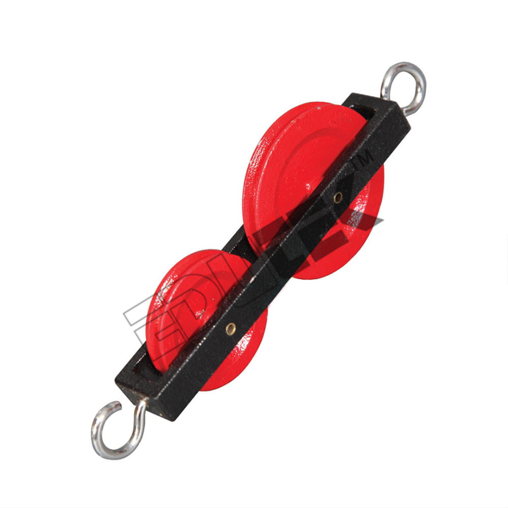 Pulley Double In Line Metal - Automation Grade: Manual