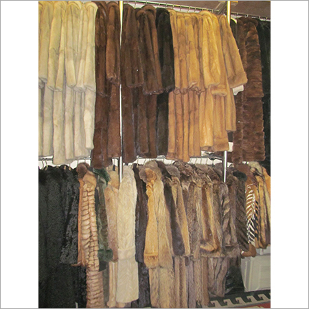 Full sleeves Fur Jacket