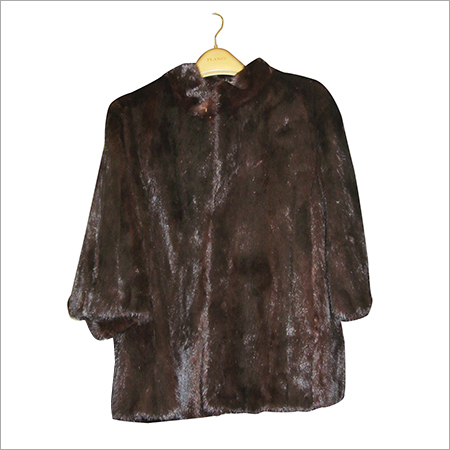 Black Mink Fur Jacket