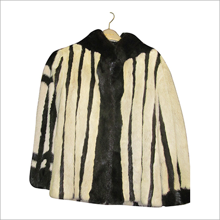 White Mink Fur Jacket