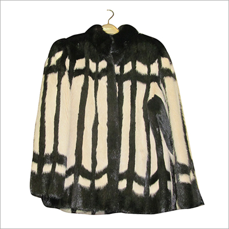 Black Mink Fur Coat