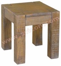 WOODEN LAMP TABLE