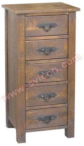 Wooden 5 Drawer Chest