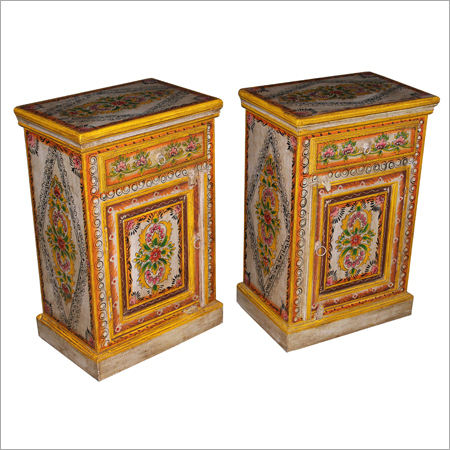 Handcrafted Wooden Bedside