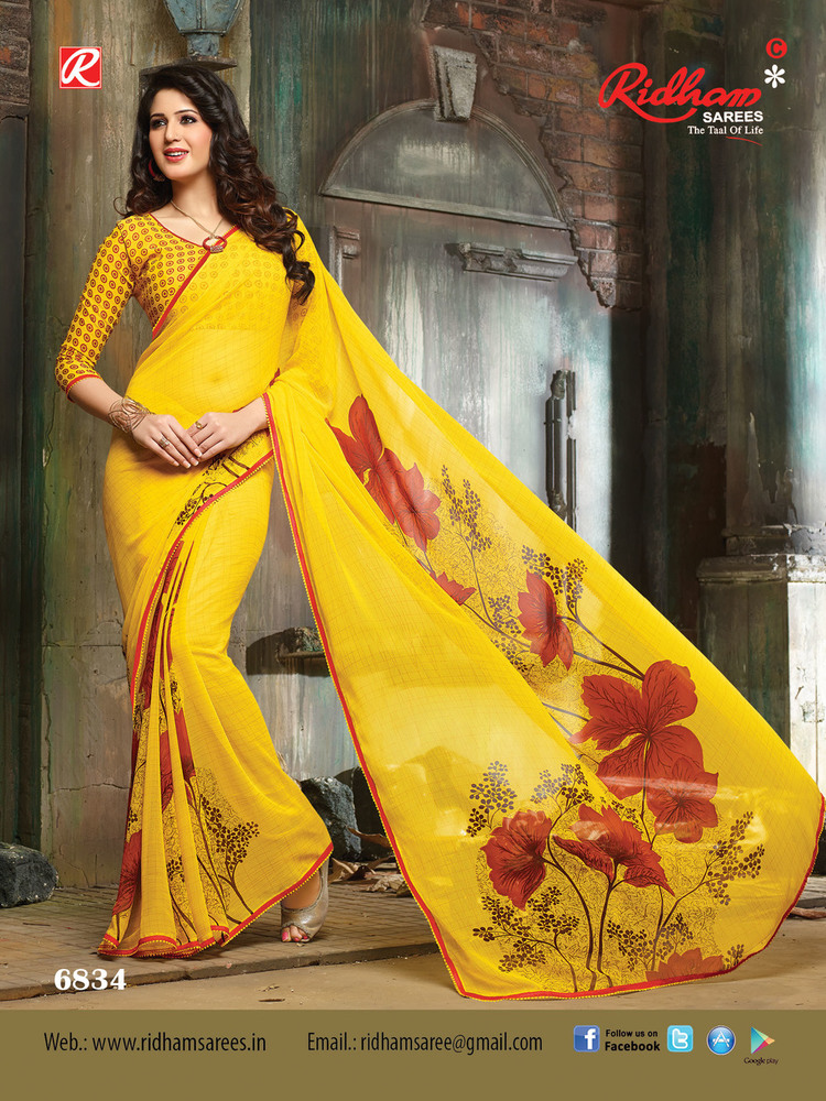 Daily Wear Saree with Blouse