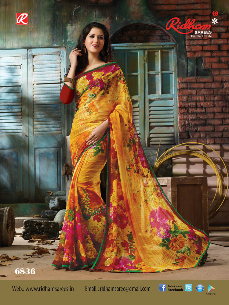 Fancy Border Saree