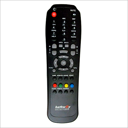 Black Digital Tv Remote Controls