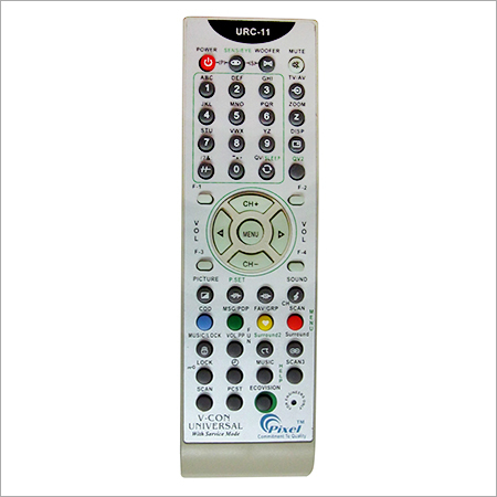 Color Television Remote Control - ABS Plastic, Grey Color, Type: TV | Easy to Use, Waterproof, Long Service Life