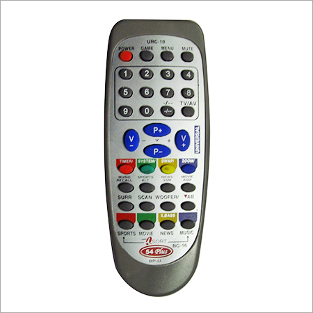 Cable TV Remotes - ABS Plastic, Grey Color | Lightweight Design, Long Life, Customizable Options, 6-Month Warranty