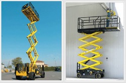 Scissor Lifts - High Grade Material, Variable Load Bearing Capacity | Mobility Enabled, Multi-Faceted & Optimal Performance Features