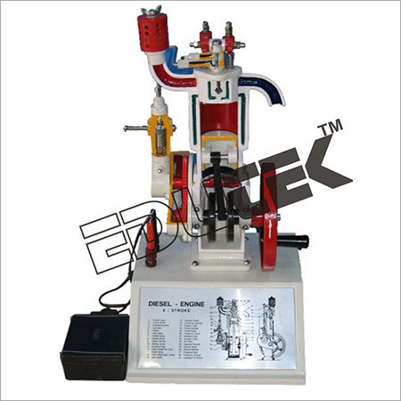 4 Stroke Diesel Engine Working Model