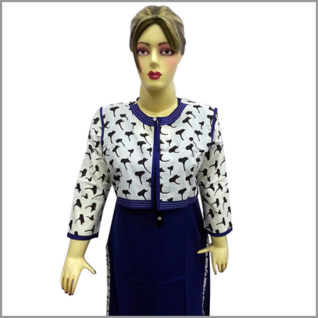 Designer Hand Block Printed Kurti