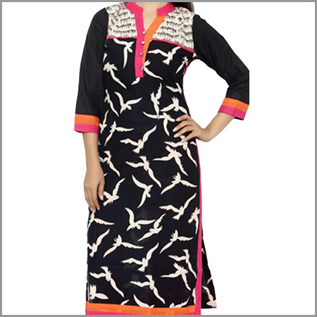 Emboidered Cotton Kurti