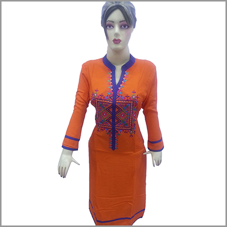 Cotton Block Printed Kurti