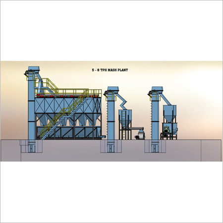 Heavy 5-8 TPH Mash Plant