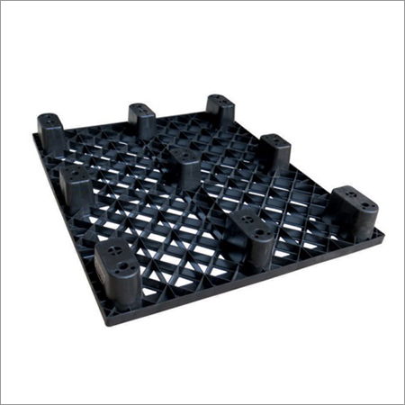 Plastic Pallets - HDPE, 1200x1000mm, Black | Nestable, Cleanable, Cost-effective, Durable, Lightweight, Reusable, Stackable, Strong, Versatile, 1500kg Load Capacity