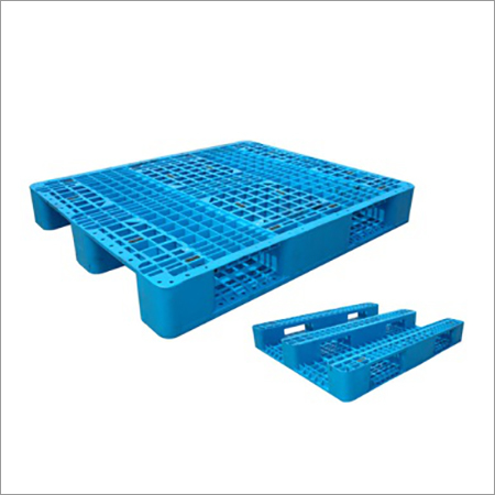 Pallets - Plastic, 1200x1000x150mm, Blue | Cleanable, Cost-effective, Durable, Lightweight, Reusable, Stackable, 1500kg Load Capacity