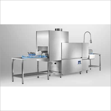 Dish Washing Machine - Stainless Steel, 150-300 Plates/Hour Capacity | Easy Use, Energy Efficient, Fully Automatic, Hygienic Cleaning, Long Life