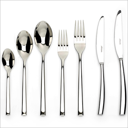 Tableware - Stainless Steel, Set of 5 Pieces , Durable Finish, Elegant Design, Minimalist Style, Easy to Clean, Lightweight