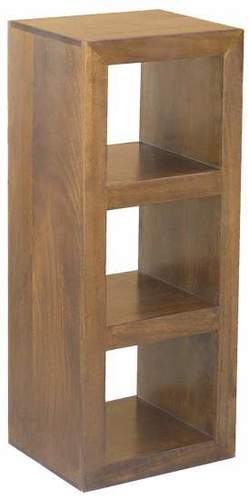 WOODEN 3 HOLE CUBE RACK