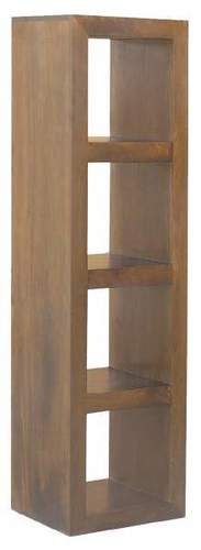 WOODEN 4 HOLE CUBE RACK