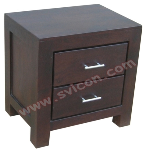 Wooden 2 Drawer Chest