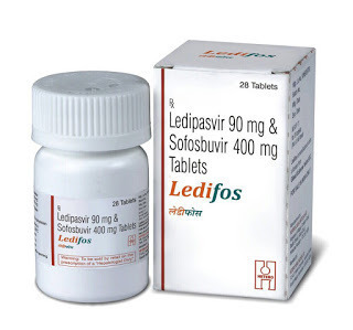 Ledipasvir 90 Mg And Sofosbuvir 400 Mg Tablet