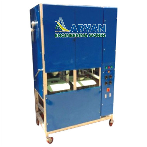 Double Die Paper Plate Crank Machine