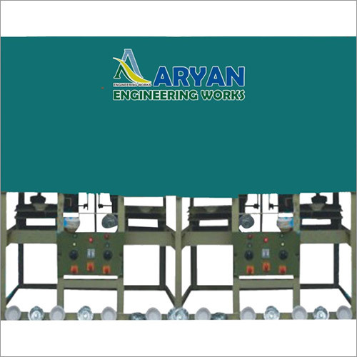Four Die Paper Plate Crank Machine