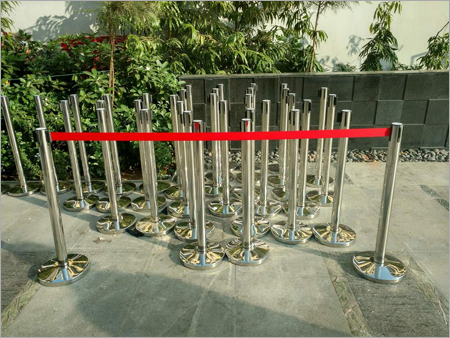 Stainless Steel Barrier Pole